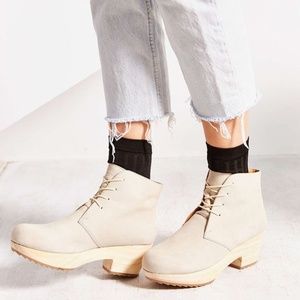 Urban Outfitters Ecote Leather Clog Boot Sz 8